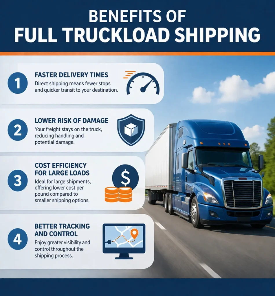 Benefits of Full Truckload Shipping