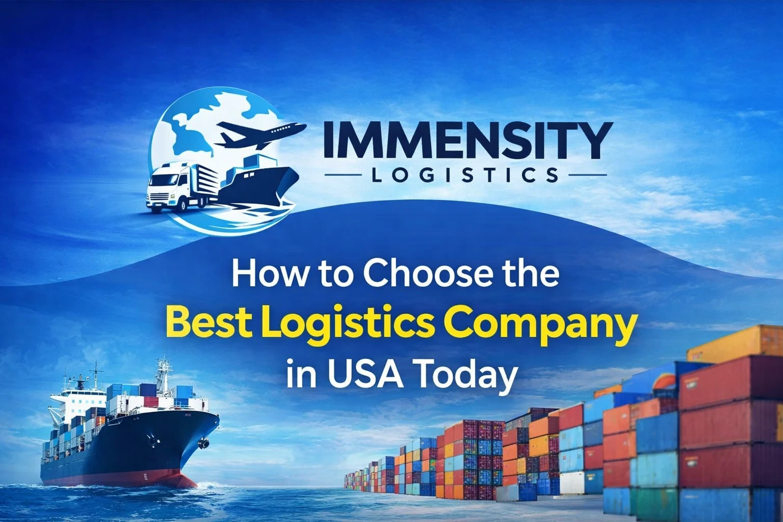 Best Logistics Company in USA