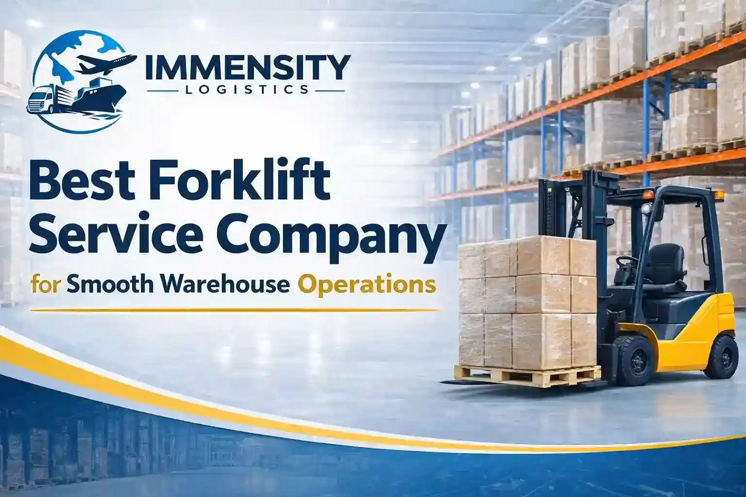 Best Forklift Service Company for Smooth Warehouse Operations