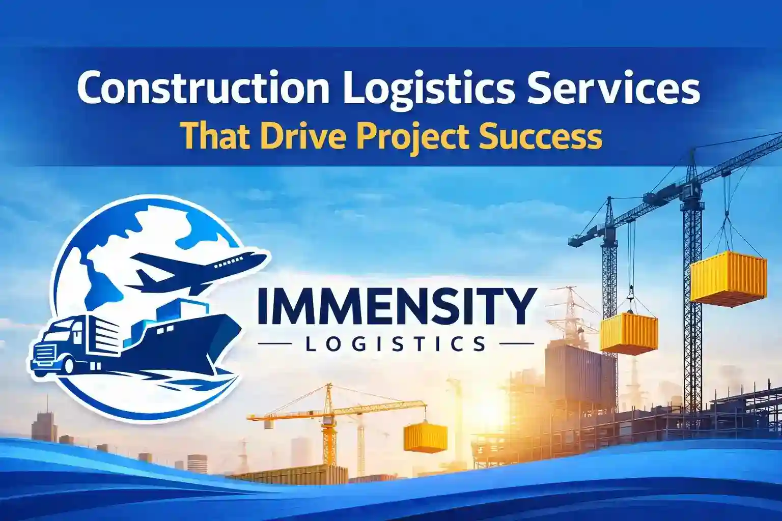 Construction Logistics Services That Drive Project Success