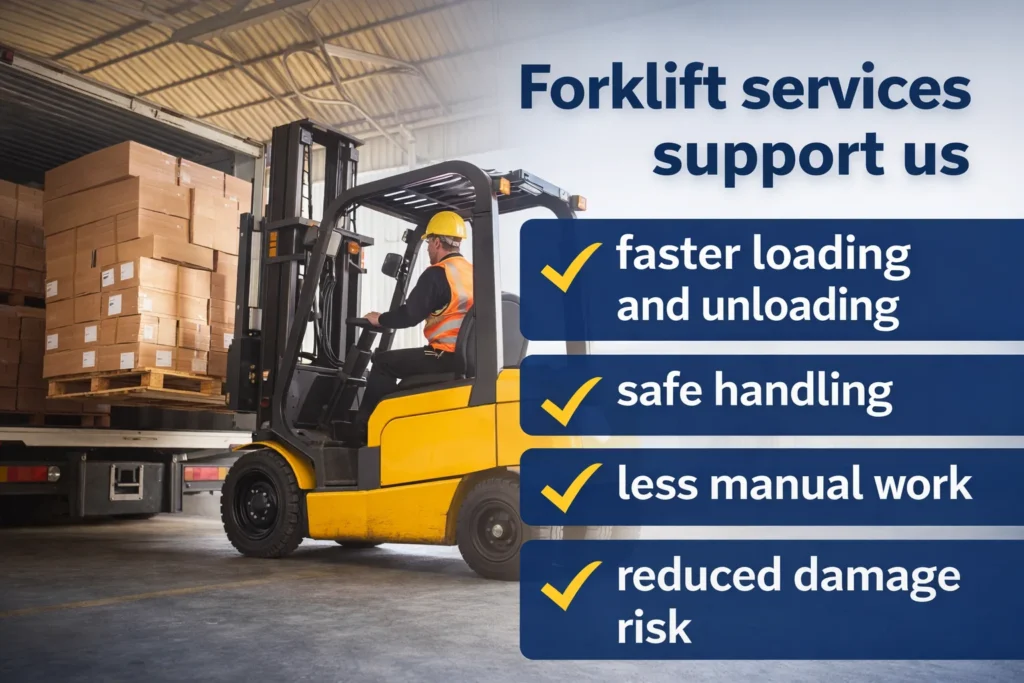 forklift services support