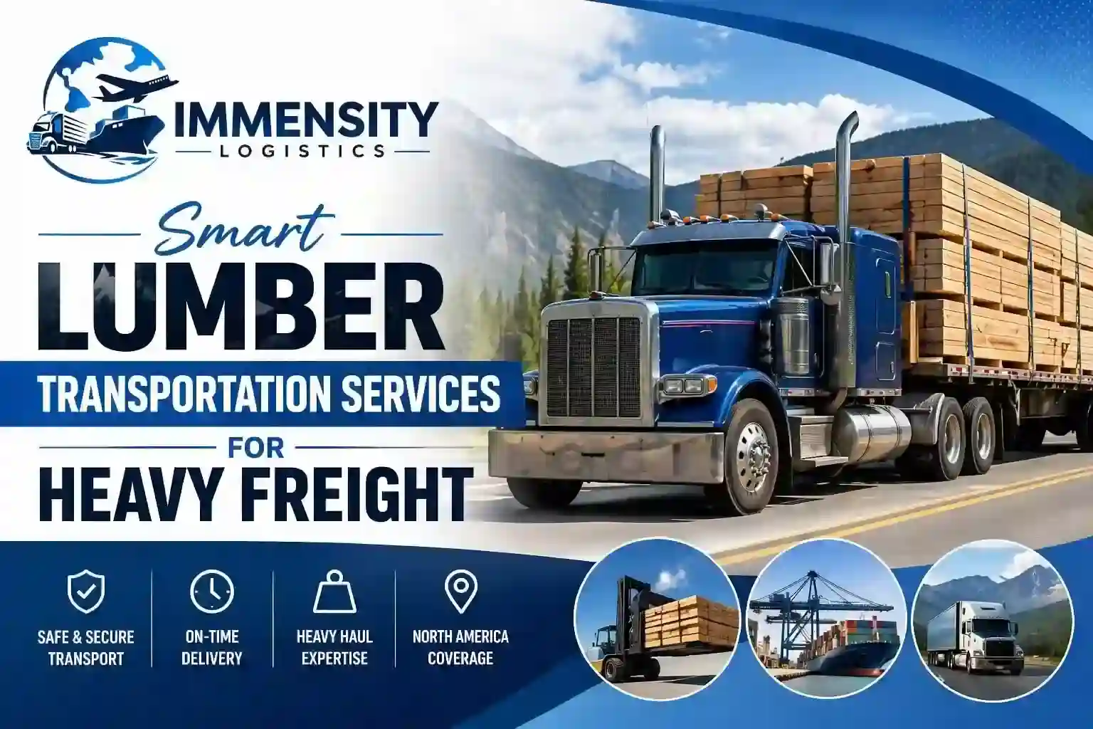 Smart Lumber Transportation Services for Heavy Freight