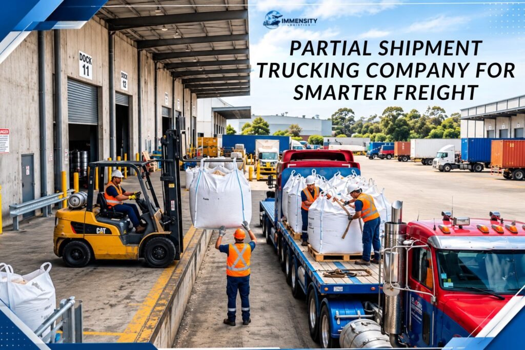 partial shipment trucking company